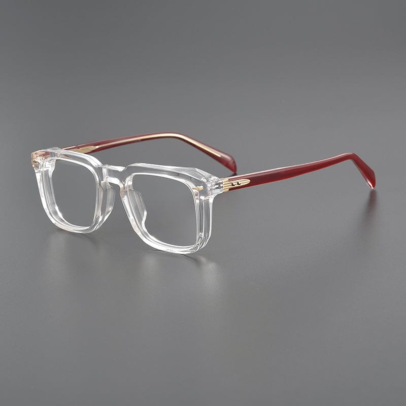 Keane Retro Rectangle Glasses Frame Rectangle Frames Southood Clear