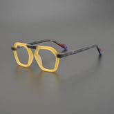 Kenn Vintage Acetate Glasses Frame Aviator Frames Southood Matte Yellow