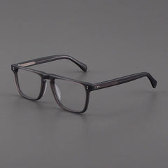 Kev Retro Acetate Optical Glasses Frame Rectangle Frames Southood Matte Gray