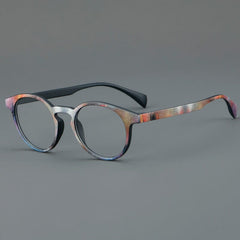 Kira Retro Round Super Light TR90 Optical Glasses Frame Round Frames Southood C4