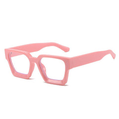 Krich Retro Glasses Frame Rectangle Frames Southood Pink