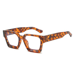 Krich Retro Glasses Frame Rectangle Frames Southood YellowFlowers