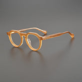 Kris Retro Acetate Glasses Frame Round Frames Southood Orange