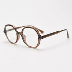 Lamar Large Size Round TR90 Vintage Eyeglass Frame Round Frames Southood Tea