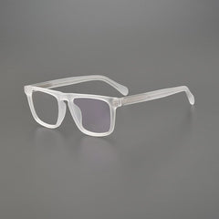 Lay Vintage Square Acetate Glasses Frame Rectangle Frames Southood Matte Clear