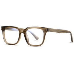 Lee Square TR90 Optical Glasses Frame Rectangle Frames Southood C5 clear tea