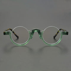Legend Acetate Half Round Glasses Frame Round Frames Southood