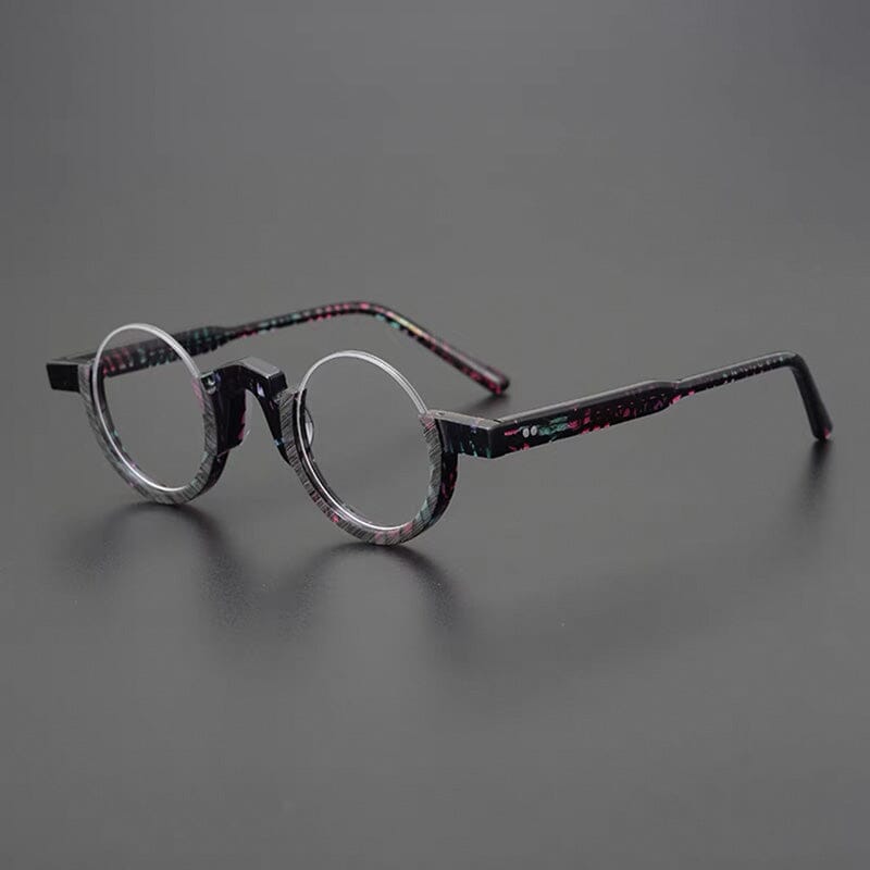 Legend Acetate Half Round Glasses Frame Round Frames Southood Colour