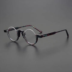 Legend Acetate Half Round Glasses Frame Round Frames Southood Colour