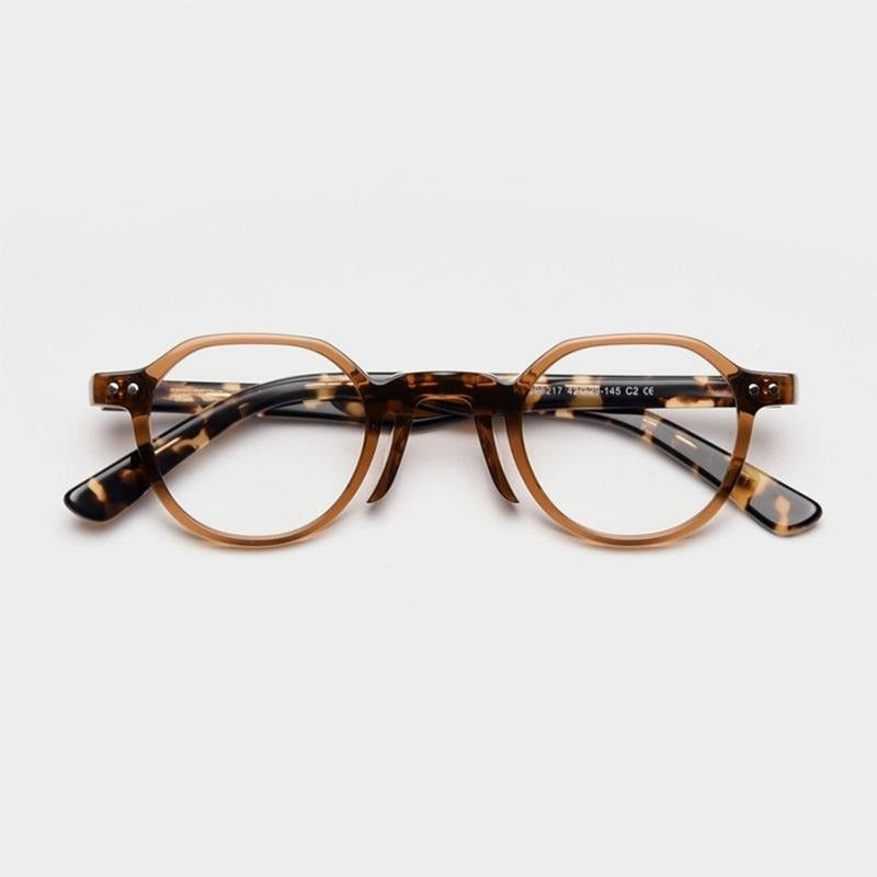 Len Round Retro Optical Acetate Frame Round Frames Southood