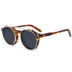 Morton Acetate Glasses Frame With sunglasses Clips