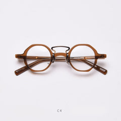 Liam Premium Series Retro Acetate Optical Glasses Frame Round Frames Southood