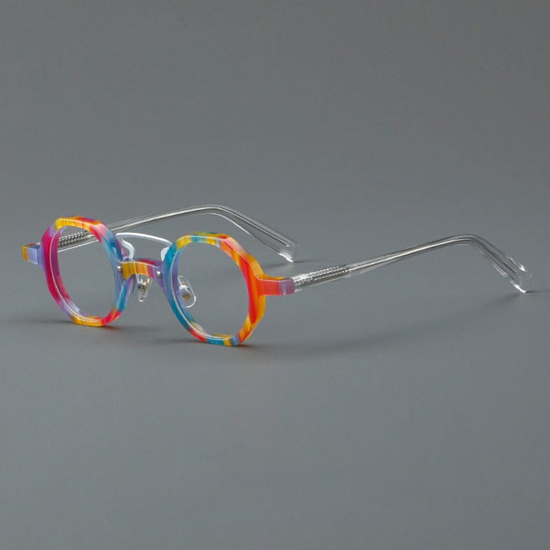Liam Premium Series Retro Acetate Optical Glasses Frame Round Frames Southood Multicolor