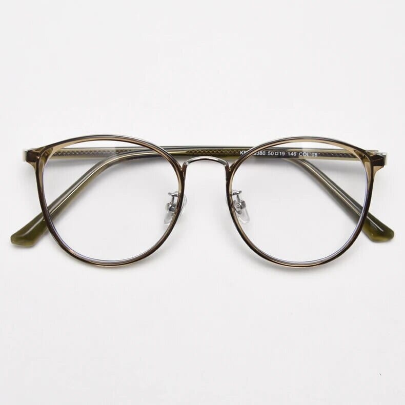 Lindi TR90 Vintage Eyeglass Frame Cat Eye Frames Southood Green