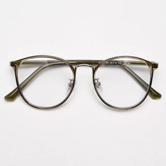 Lindi TR90 Vintage Eyeglass Frame Cat Eye Frames Southood Green