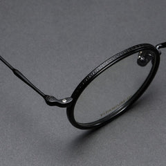 Liv Retro Round Titanium Glasses Frames Round Frames Southood