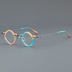 Logan Retro Geometric Glasses Frame Geometric Frames Southood Multicolor