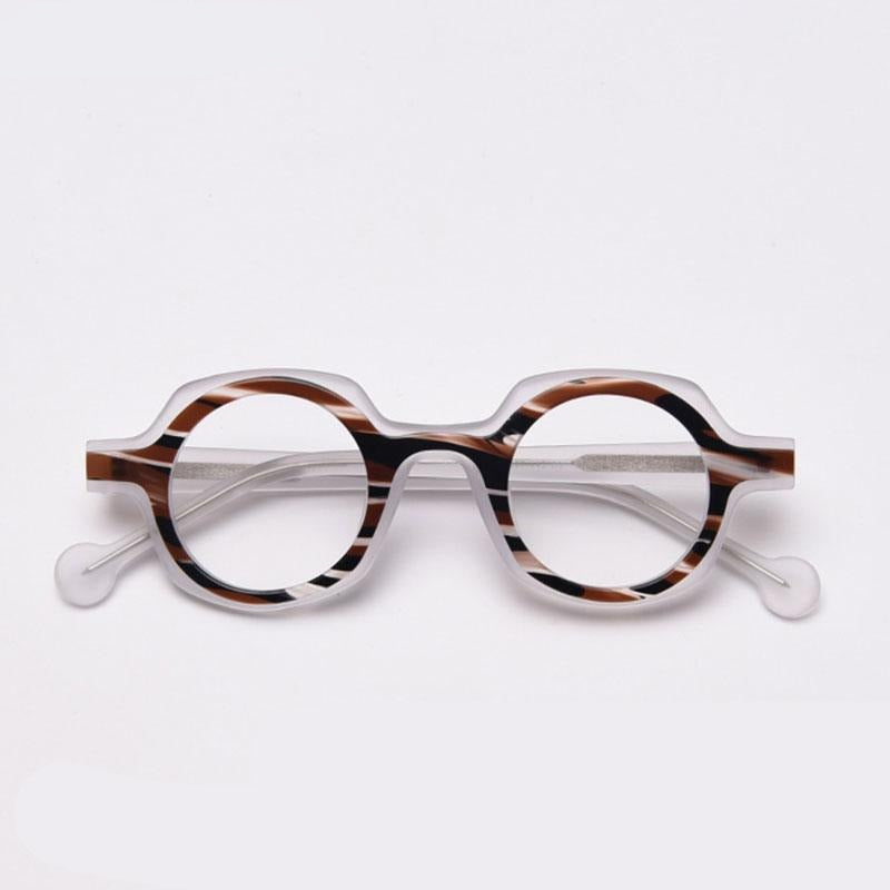 Lou Retro Round Acetate Optical Glasses Frame Round Frames Southood