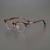 Mandek Browline Acetate Glasses Frame Browline Frames Southood Leopard