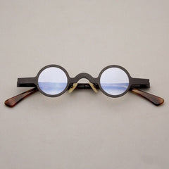 Marc Retro Small Round Glasses Frame Round Frames Southood Black
