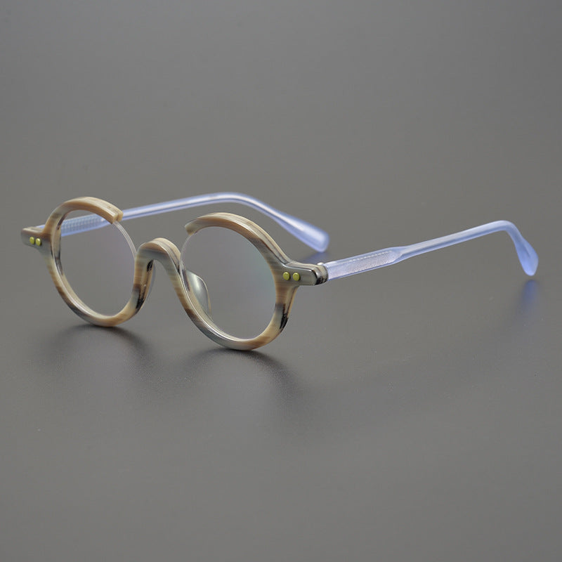 Meyer Vintage Luxury Round Glasses Frame Round Frames Southood Green