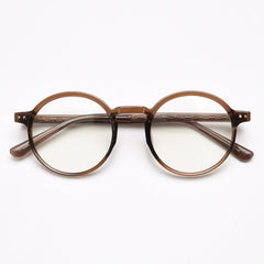 Mindy Vintage TR90 Round Eyeglasses Round Frames Southood Tea
