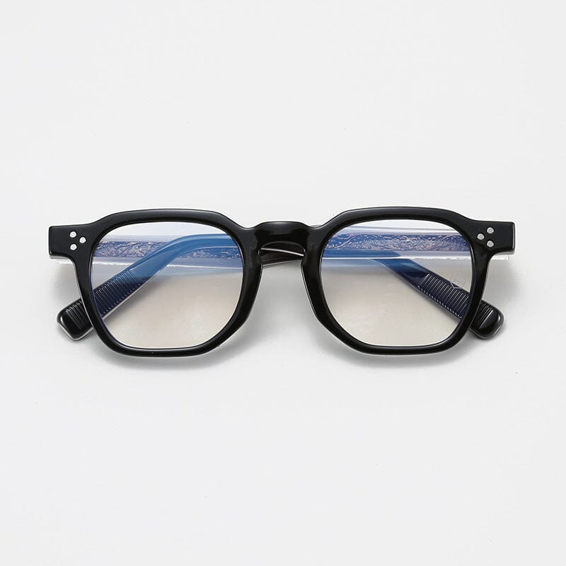 Miranda Vintage TR90 Eyeglasses Frame Geometric Frames Southood Black