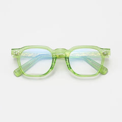 Miranda Vintage TR90 Eyeglasses Frame Geometric Frames Southood Clear Green