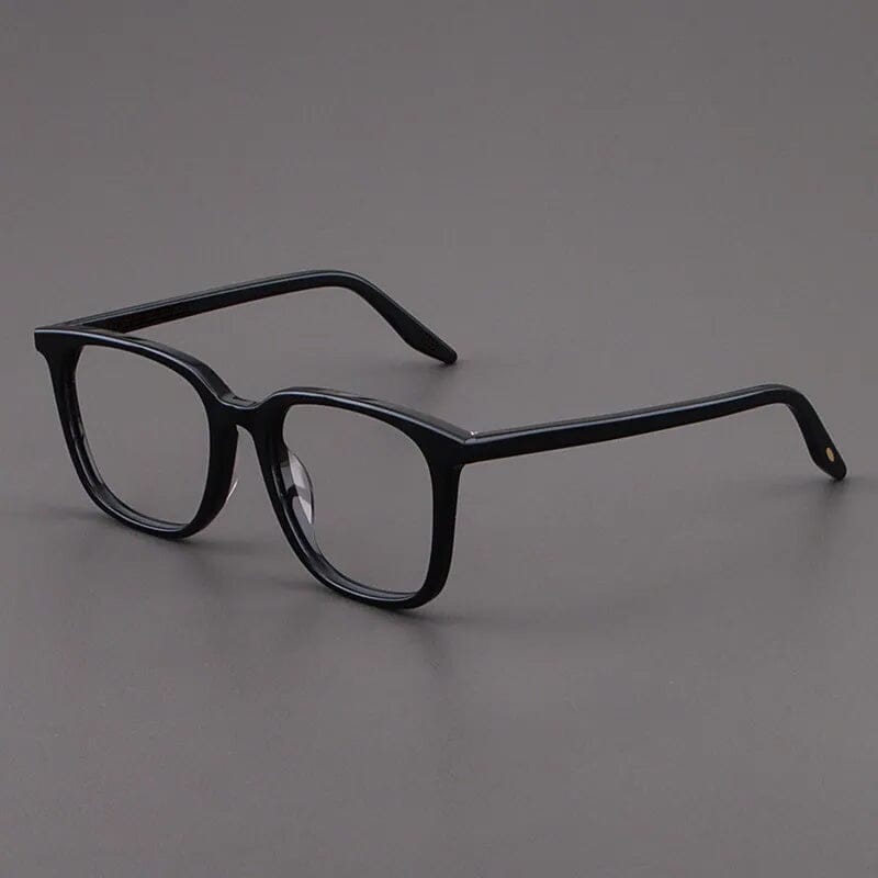 Myrna Acetate Rectangle Glasses Frame Rectangle Frames Southood Black