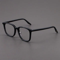 Myrna Acetate Rectangle Glasses Frame Rectangle Frames Southood Black
