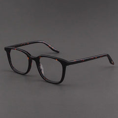 Myrna Acetate Rectangle Glasses Frame Rectangle Frames Southood Leopard