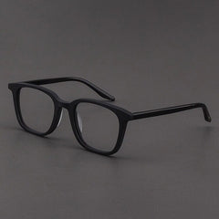 Myrna Acetate Rectangle Glasses Frame Rectangle Frames Southood Matte Black