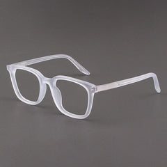 Myrna Acetate Rectangle Glasses Frame Rectangle Frames Southood Matte Clear