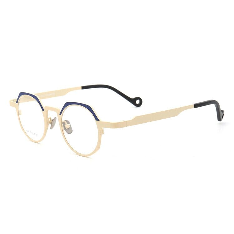 Mytes Round Pure Titanium Glasses Frame Round Frames Southood C1White