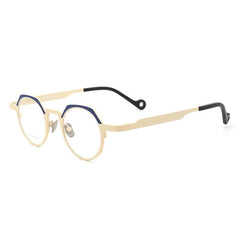 Mytes Round Pure Titanium Glasses Frame Round Frames Southood C1White