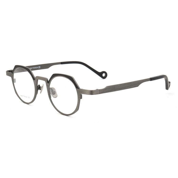 Mytes Round Pure Titanium Glasses Frame Round Frames Southood C3Gray