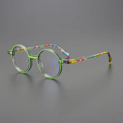 Nam Retro Round Glasses Frame Round Frames Southood Green
