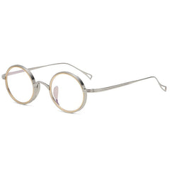 Naoko Ultralight Titanium Round Glasses Frame Round Frames Southood