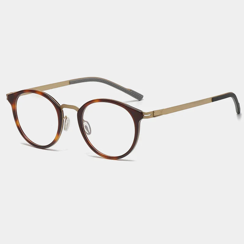 Neo Round Ultra Light Titanium Glasses Frame Round Frames Southood
