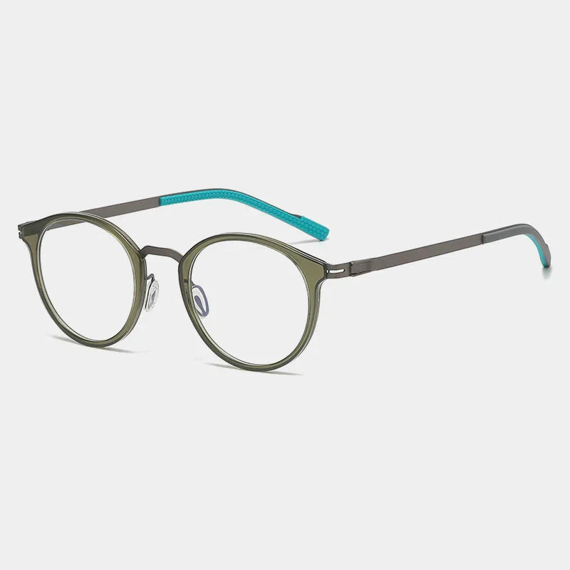 Neo Round Ultra Light Titanium Glasses Frame Round Frames Southood