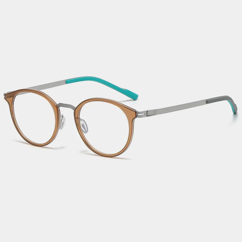 Neo Round Ultra Light Titanium Glasses Frame Round Frames Southood