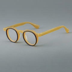 Oakden Fashion Acetate Eyeglasses Frame Geometric Frames Southood Orange