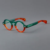 Odo Acetate Round Retro Glasses Frame Round Frames Southood Green