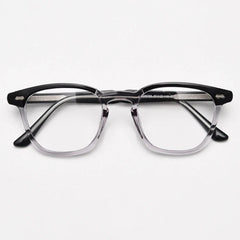Oke Vintage Tr90 Optical Frame Geometric Frames Southood BlackGrey
