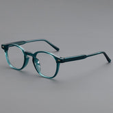 Ons Vintage TR90 Eyeglasses Frame Round Frames Southood Green