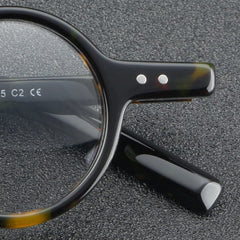 Onur Vintage Round Square Acetate Glasses Frame Geometric Frames Southood