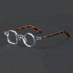 Onur Vintage Round Square Acetate Glasses Frame Geometric Frames Southood Clear