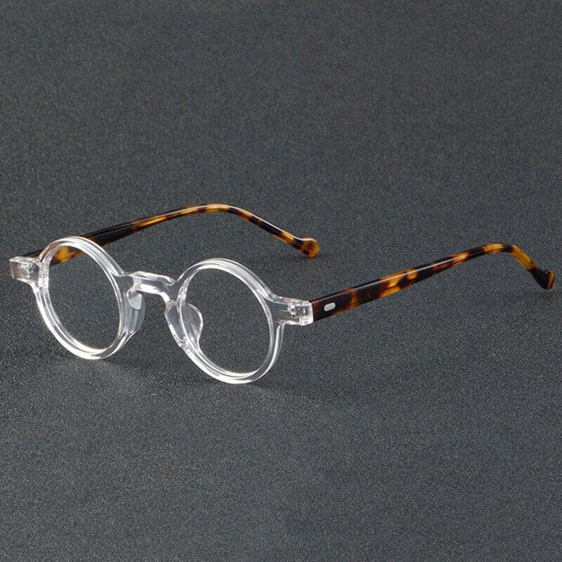 Orion Vintage Round Acetate Glasses Frame Round Frames Southood C3Clear