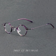 Orita Small Punk Round Glasses Frame Round Frames Southood C5Purple