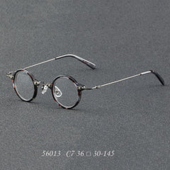 Orita Small Punk Round Glasses Frame Round Frames Southood C7Gray